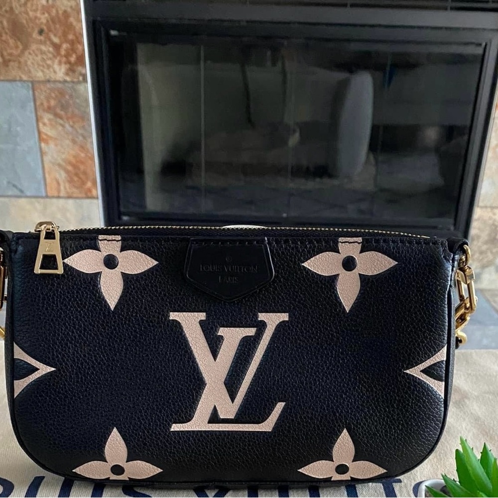 Louis Vuitton Bicolor Monogram Empriente Multi Pochette- Small pouch only!!